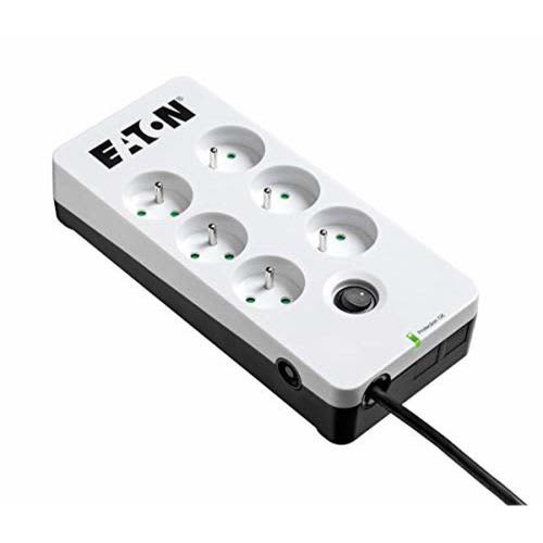 [469165] EATO PARAFOUDRE 6 PRISES 2USB PB6UF       999W