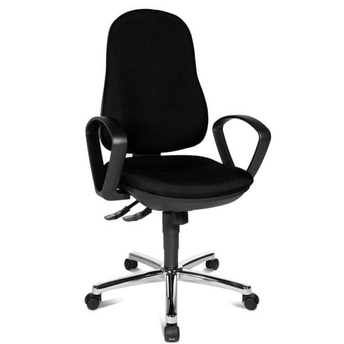 [479032] TOPS FAUTEUIL SYNCRO LUXE NOIR 8929G20
