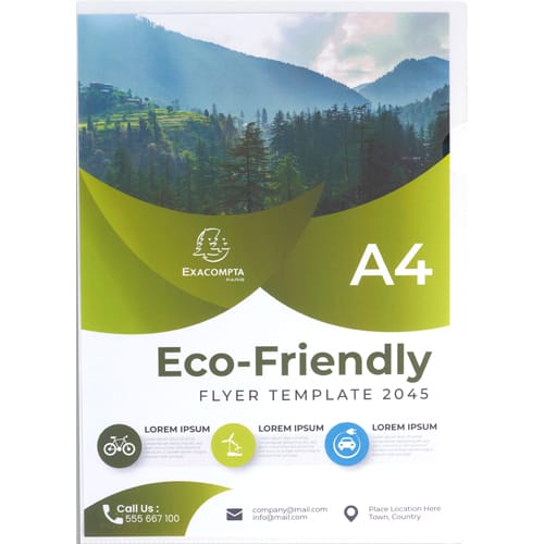 EXA B/100 POCHCOIN PP12 RECYGRAIN 58320E       212G