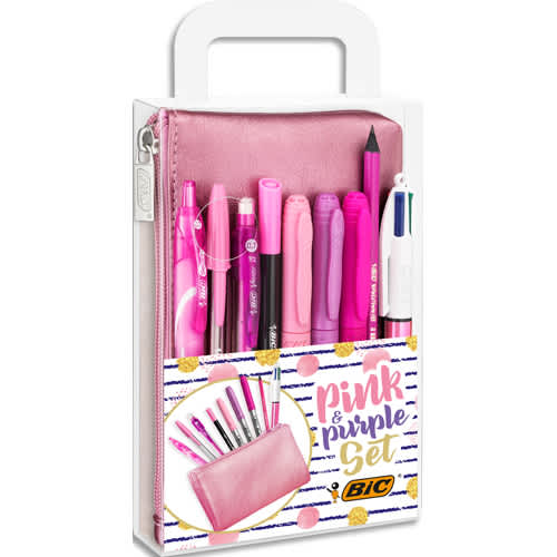 BIC SET TROUSSE+STYLO PINKPURPLE 9642801       265C
