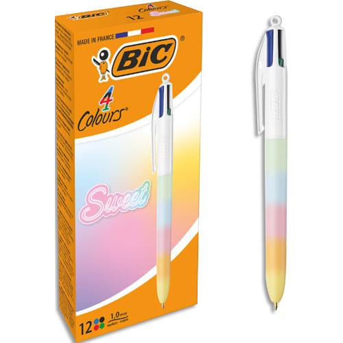 BIC BILLE 4C ARCENCIEL SWEET SOFT 528019       272B