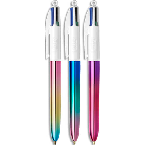 BIC ETUI 3 BILLES 4C GRADIENT 512130       273D
